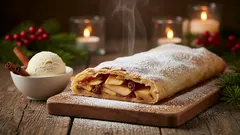Classic Apple Strudel: The Ultimate Christmas Dessert