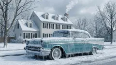 How long should you really warm up your car in winter