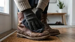 How to protect leather shoes from winter salt in just a few seconds a day