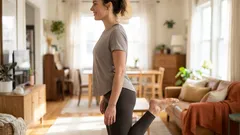 Burn fat with less effort: a simple in-place exercise